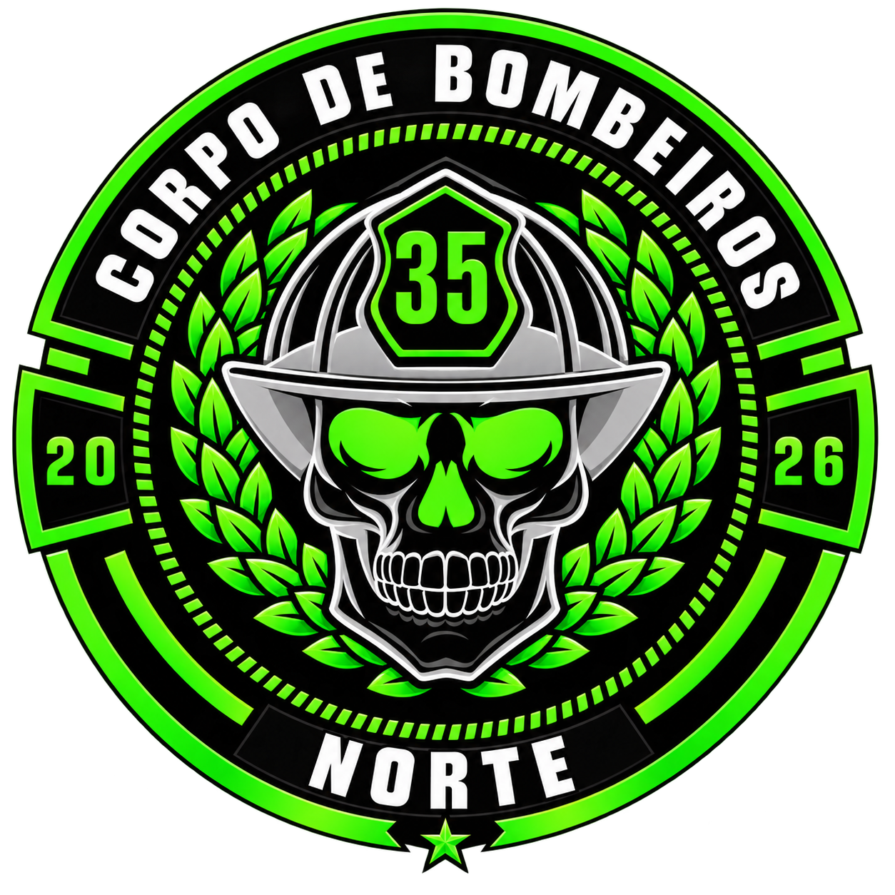 Emblema Bombeiros Norte